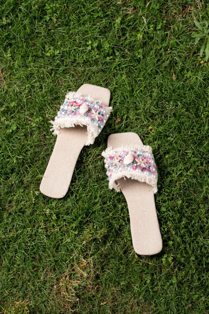 Handmade Shells Slipper 101