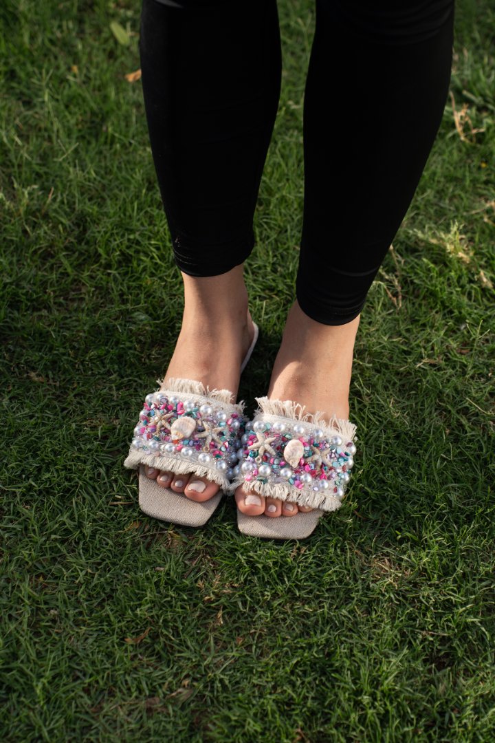 Handmade Shells Slipper 101